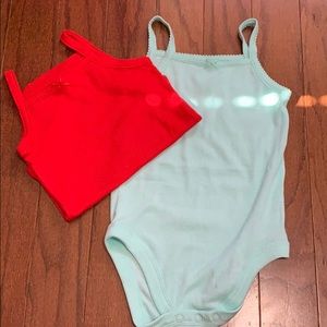 Onesie tank tops